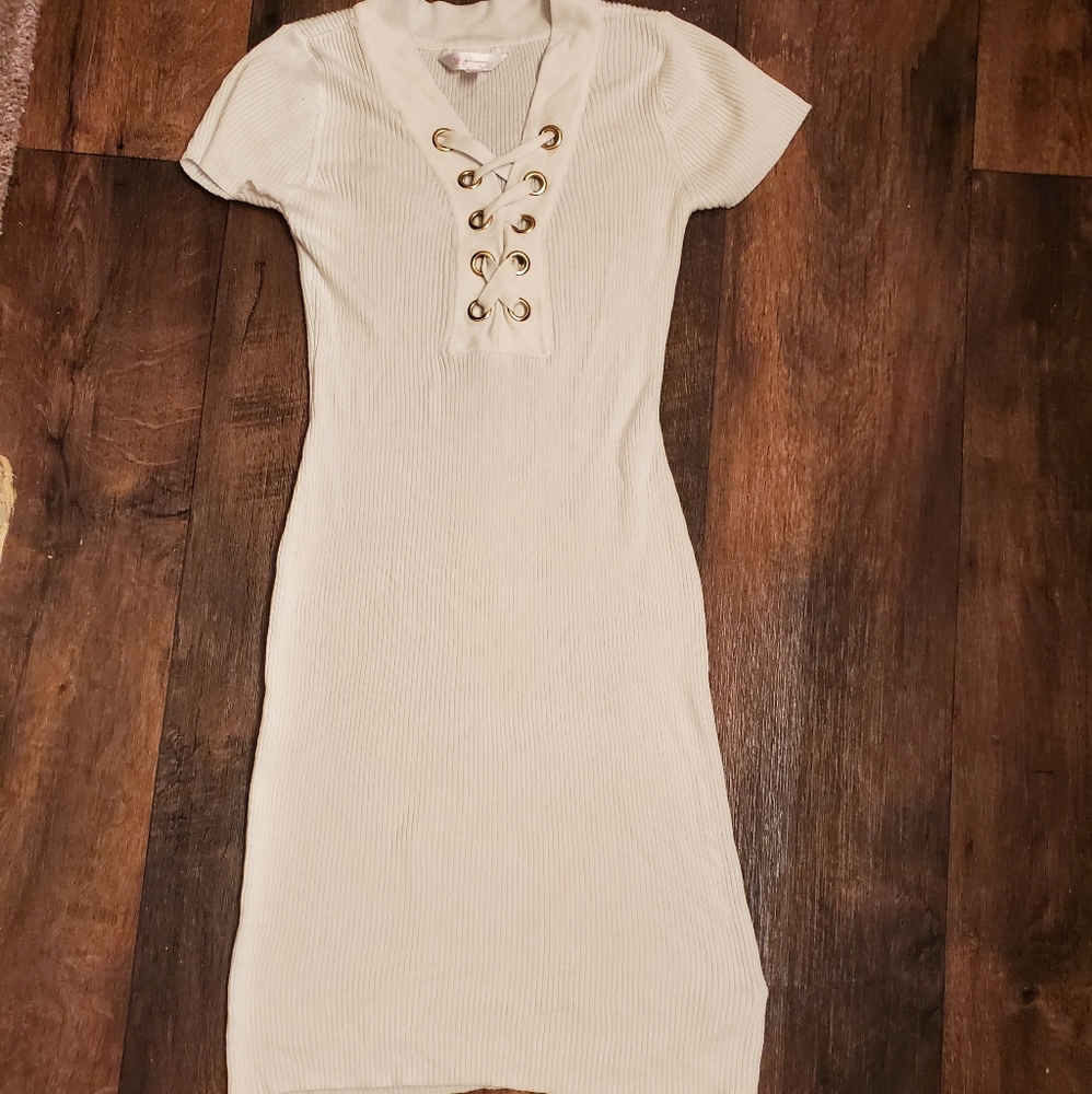 NWOT No Boundaries | Laced-up Sweater Dress